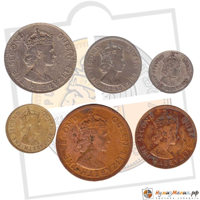 () Монета Олдерни, Джерси, Гернси 1955 год ""   VF