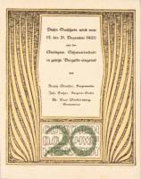 (№1920) Банкнота Австрия 1920 год "20 Heller"