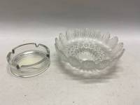 Салатник и пепельница стекло