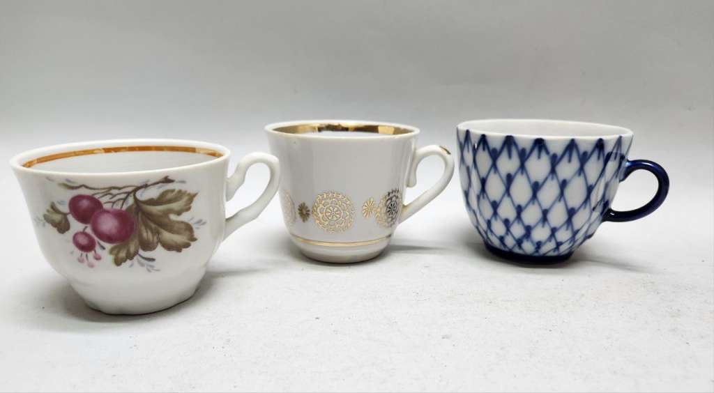 Кружки чашки чайные кофейные разные 9 шт