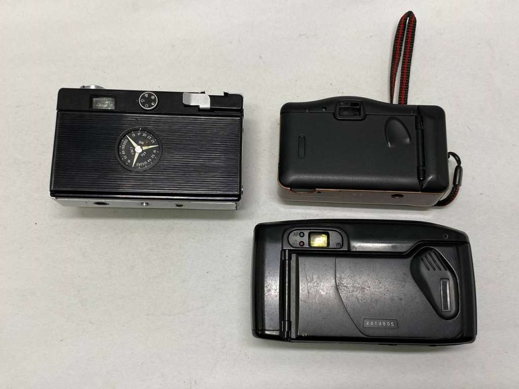 Фотоаппарат пленочный 3 шт, Samsung, Canon, Vilia