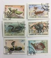 --  Набор марок Афганистан 6 шт.  Гашёные , III Θ