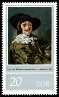 (1980-074) Марка Германия (ГДР) "Портрет молодого человека"    Франс Халс, 400 лет III Θ