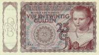 (№1944P-60a.2) Банкнота Нидерланды 1944 год "25 Gulden"