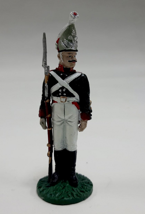 Оловянный солдатик &quot;Рядовой лейб-гвардии Гарнизонного батальона, 1804 г.&quot;