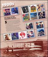 (№1998-40) Блок марок США 1998 год "Отпраздновать века 1900039s", Гашеный
