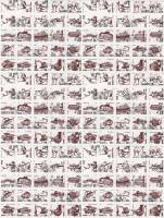 (1995-005) Лист (150 м 10х15) Северная Корея "Микс"   Марки КНДР III Θ