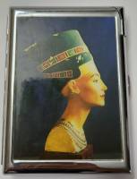 Портсигар металл с зажигалкой (сост. на фото)