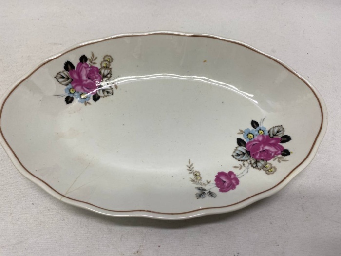 Селедочница фарфор Северная Корея DPRK