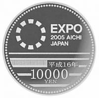 () Монета Япония 2004 год 10000  ""   Биметалл (Платина - Золото)  UNC