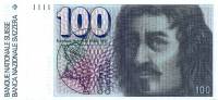 () Банкнота Швейцария 1993 год 100  ""   UNC