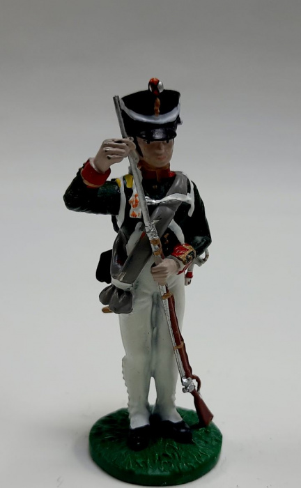 Оловянный солдатик &quot;Унтер-офицер Могилевского пехотного полка, 1812-1814 г.&quot;