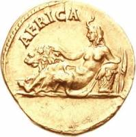 (№ (Без даты) ) Монета Римская империя 1970 год 1 Aureus