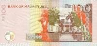 (,) Банкнота Маврикий 2001 год 100 рупий "Ренганаден Синевассен"   UNC