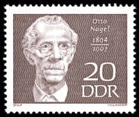 (1969-008) Марка Германия (ГДР) "Отто Нагель"    Известные личности II Θ