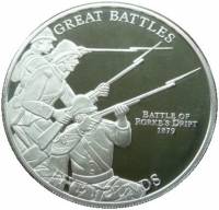 () Монета Остров Джерси 2009 год 5 фунтов ""   UNC