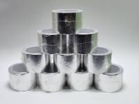 Алюминиевая плёнка для изоляции 70 мм х 50 метров набор 10 штук 