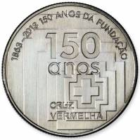 (2013) Монета Португалия 2013 год 2,5 евро "Красный Крест 150 лет"  Медь-Никель  UNC