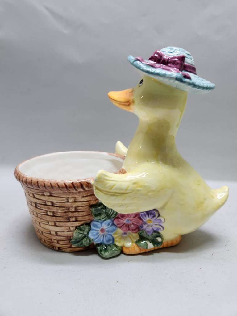 Поттер цветочный горшок Гусь Утка керамика