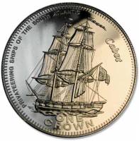 () Монета Тристан да Кунья 2006 год 1 крона ""   PROOF