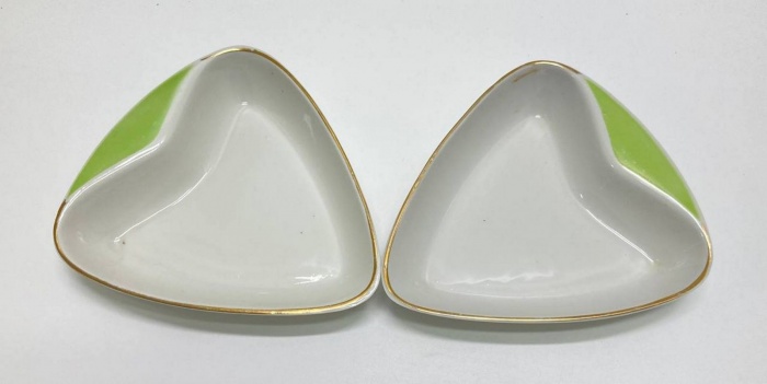 Салатники, фарфор, Рига, СССР, 2 шт