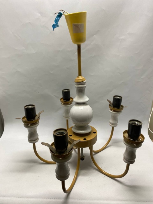 Люстра потолочная на 5 ламп, без плафонов