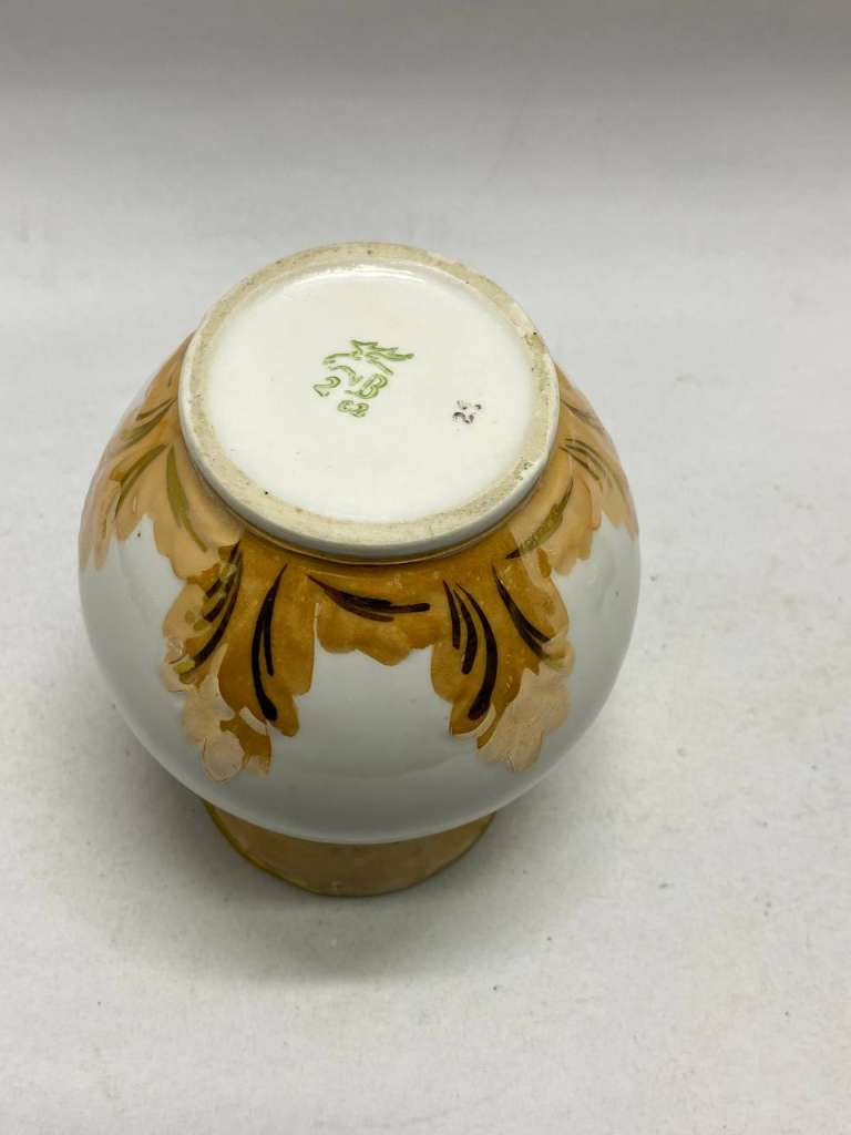 Ваза фарфор, Вербилки 14 см