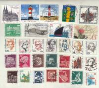 Смесь годов--  Набор марок Германия (ФРГ) 30 шт.  Гашёные , II Θ