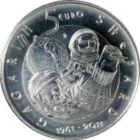 () Монета Сан-Марино 2011 год 5 евро ""   AU