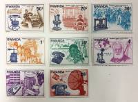 --  Набор марок Руанда 8 шт.  Негашеные , III O