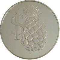 (№1983km74) Монета Каймановы острова 1983 год 1 Dollar (Ананас)