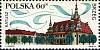 (1970-020) Марка Польша "Ратуша в г. Бжег"   Туризм II Θ
