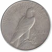 (1935) Монета США 1935 год 1 доллар   Мирный доллар  XF