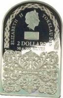 () Монета Токелау 2015 год 2  ""   Биметалл (Серебро - Ниобиум)  UNC