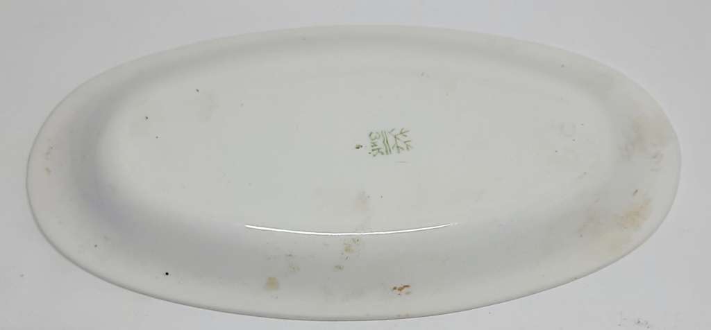 Селёдочница, фарфор, ЗИК, размер 25*12*1см., СССР (сост. на фото)