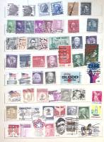 - Набор марок США 55 шт. *  Гашёные .  Θ