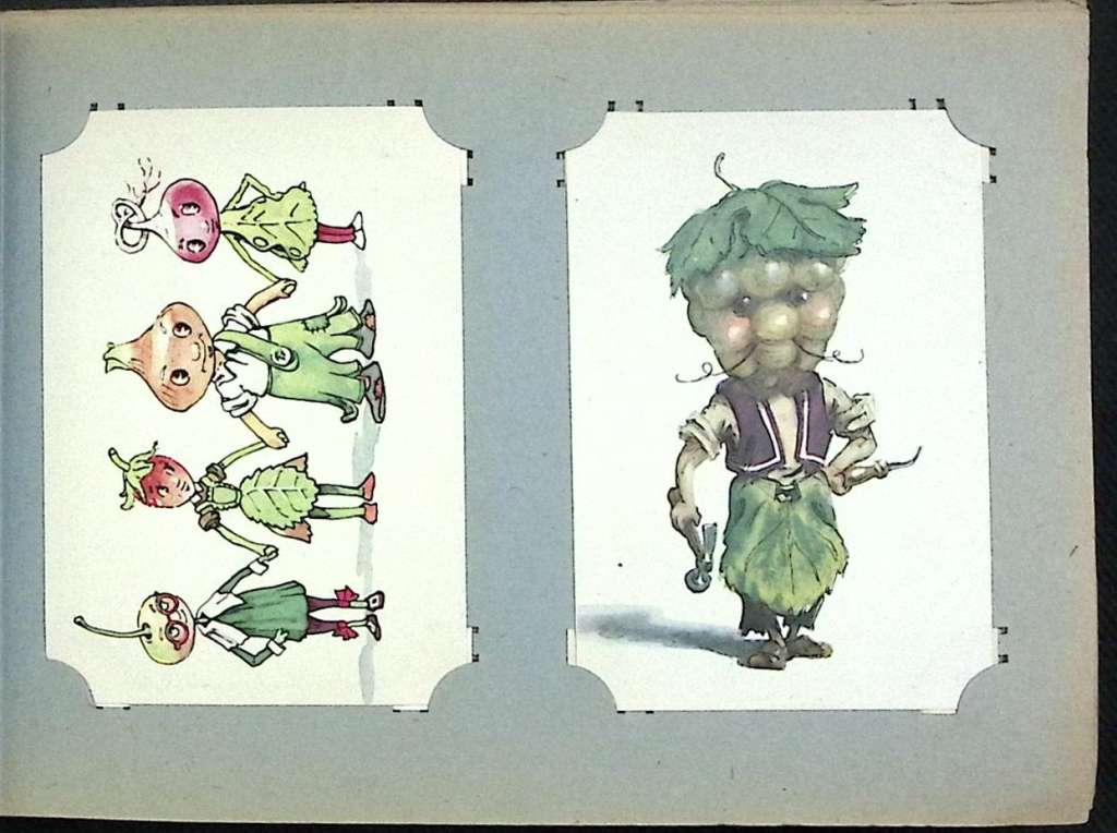 Альбом c открытками "Сказки", 36 листов, 142 шт. (сост. на фото)