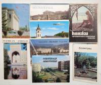 Наборы открыток 8 шт Города курорты (полный комплект открыток в каждом наборе) 
