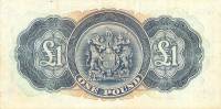 (№1937P-11a) Банкнота Бермудские острова 1937 год "1 Pound"