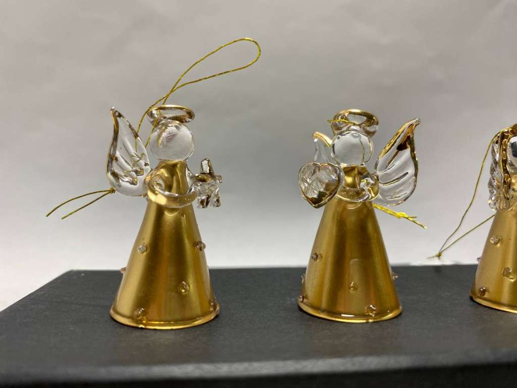 Елочные игрушки ангелы