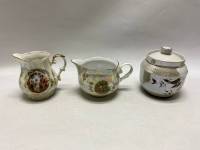 Молочник 2 шт и сахарница