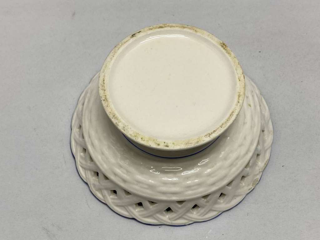 Сухарница, конфетница фарфор проезная СССР