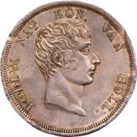 (№1808km31) Монета Нидерланды 1808 год 1 Gulden
