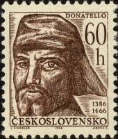 (1966-86) Марка Чехословакия "Донателло"    Деятели культуры III Θ