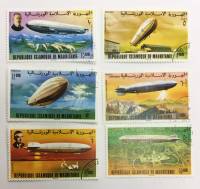 (--) Набор марок Мавритания "6 шт."  Гашёные  , III Θ