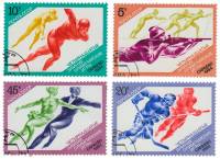 (1984-)Набор СССР "XIV Зимняя Олимпиада Сараево Биатлон. Бег"    I Θ