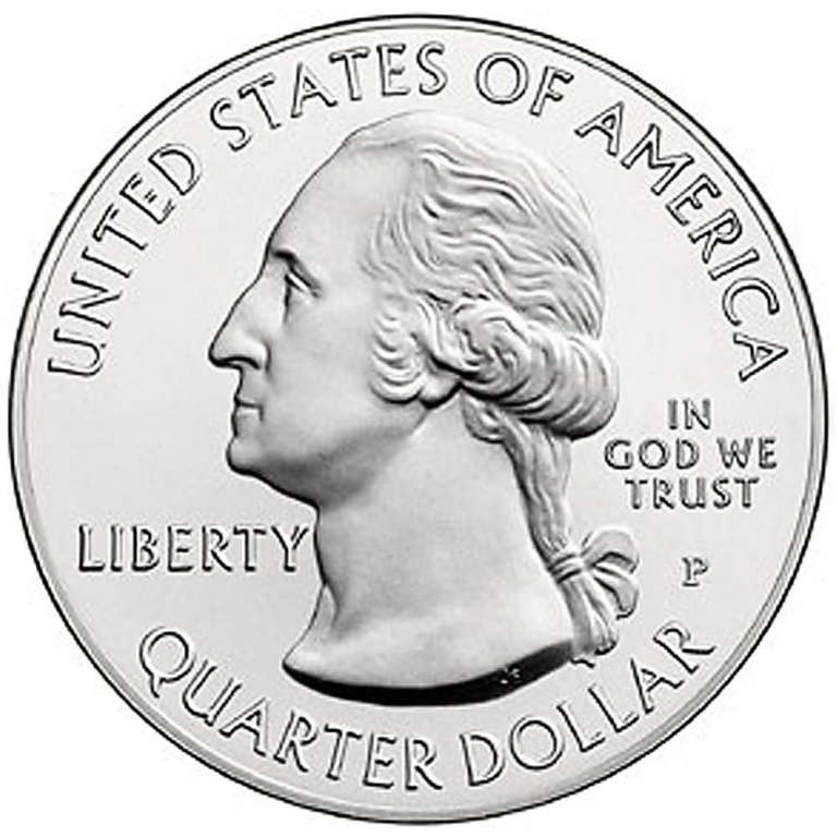 026p Монета США 2015 год 25 центов Гомстед  Медь-Никель  UNC