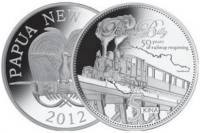 () Монета Папуа-Новая Гвинея 2012 год 5  ""   Биметалл (Серебро - Ниобиум)  UNC