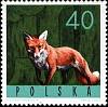 (1965-076) Марка Польша "Рыжая лиса"   Животные III Θ
