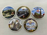 Декоративные тарелочки, 5 шт